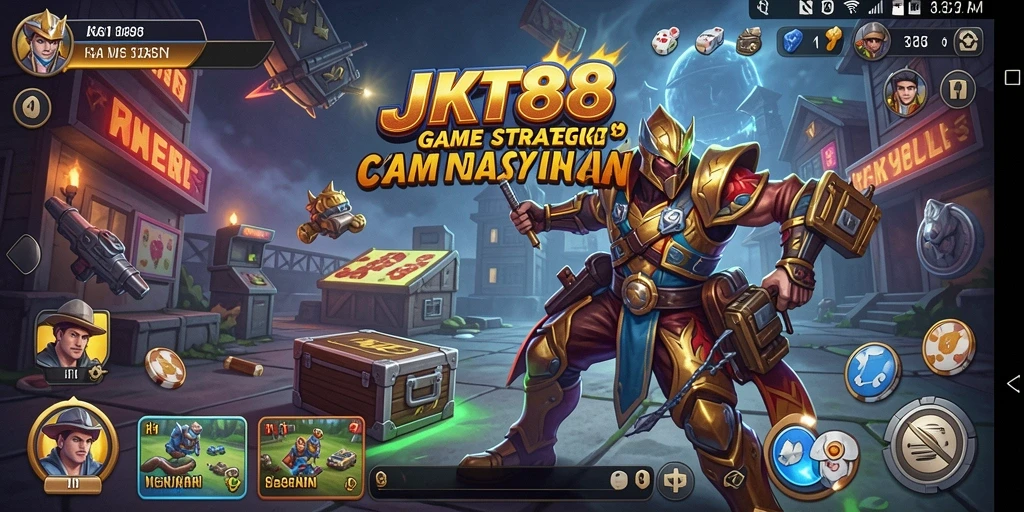 Gameplay SLG yang mendebarkan dan penuh strategi.