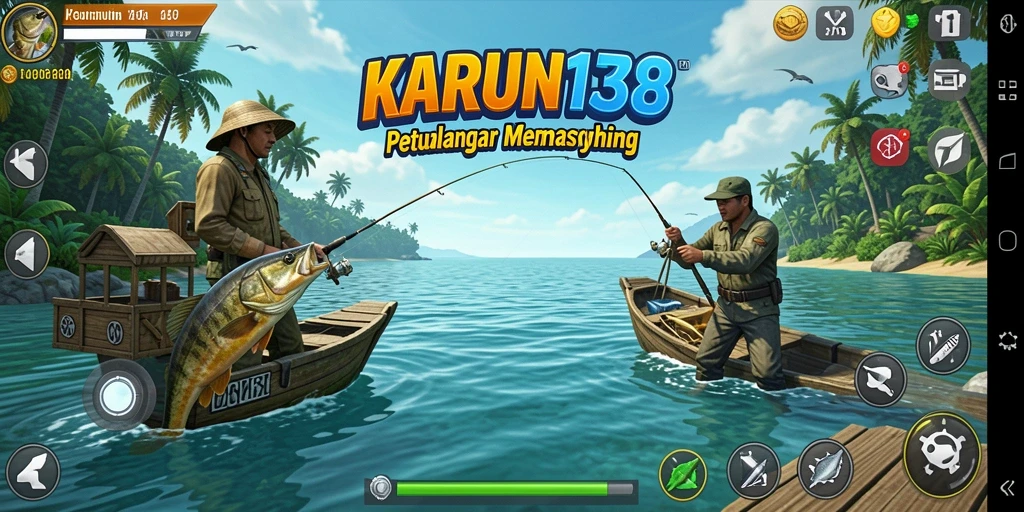 Tangkapan ikan yang menarik di gameplay KARUN138.