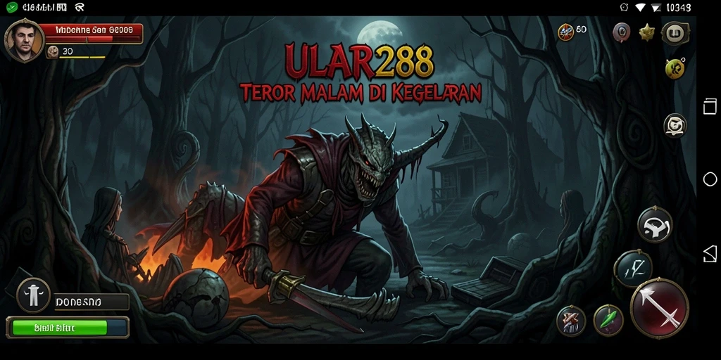 Menampilkan gameplay yang intens dan menyeramkan dari ULAR288.