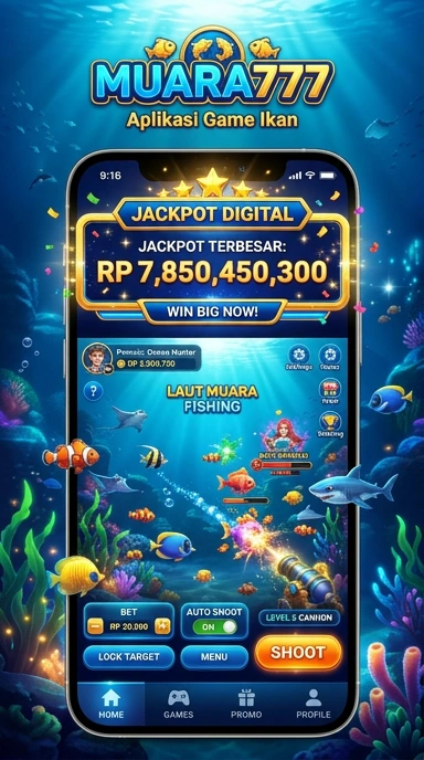Tampilan utama aplikasi muara777 yang menarik dan mudah digunakan.